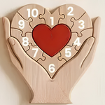 FamilyPiece familjepussel med 10 namn