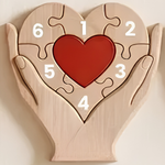 FamilyPiece familjepussel med 6 namn
