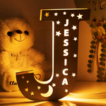 LetterGlow – Personlig bokstavslampa med namn
