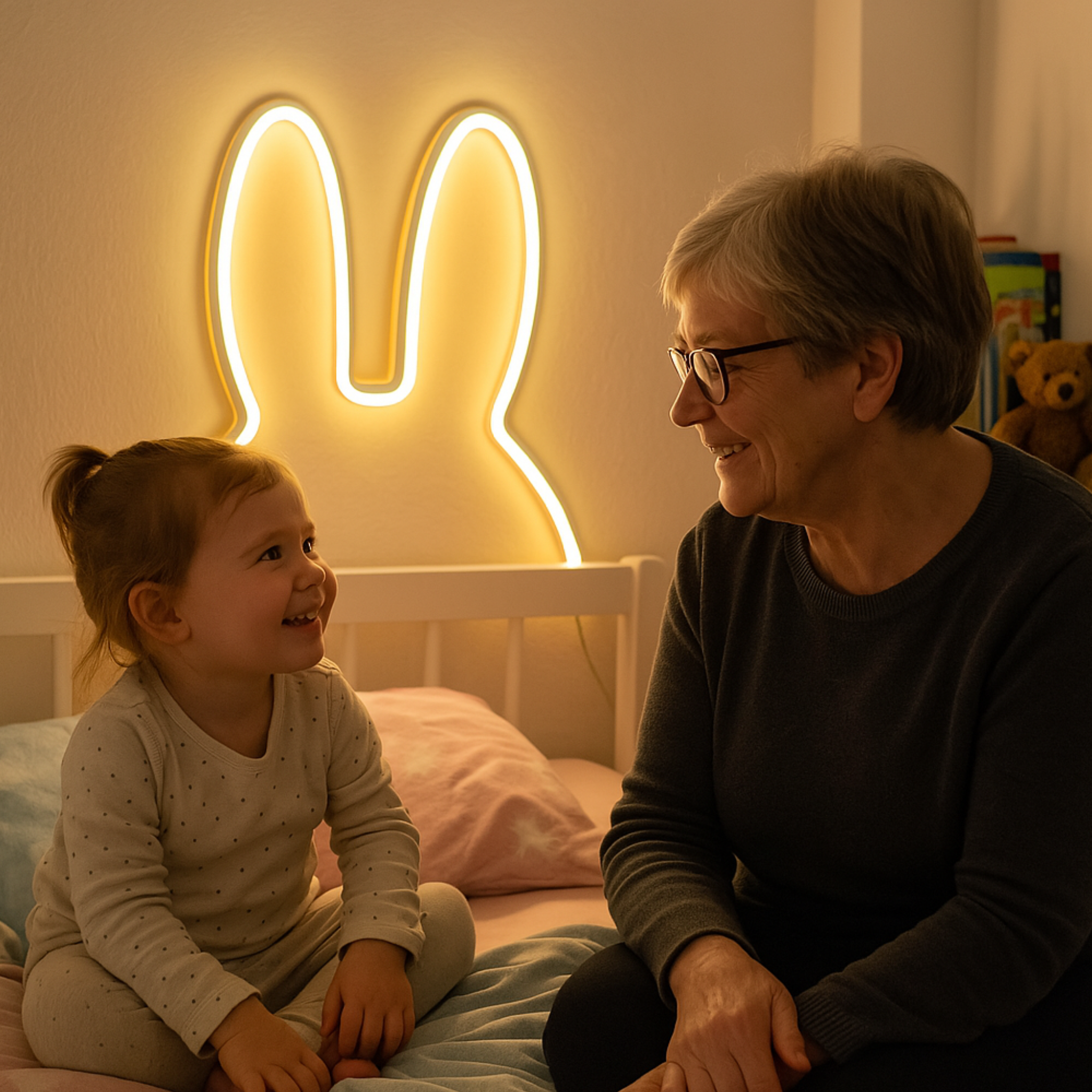 SnuffiLight – Mjukt ljus, söt design, stort leende
