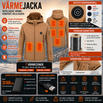 ThermoFlex Pro – Uppvärmd Jacka med Huva | Herr & Dam
