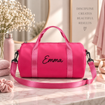 DanceBag dansväska med namn – cerise