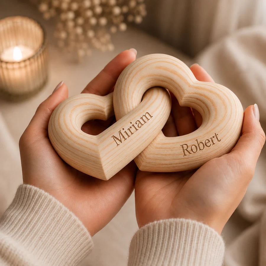 ForeverUs Ornament | Personlig Trädekoration för Par