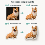 GosePorträtt – Personlig 3D-kudde med ditt husdjur
