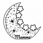 MoonGlow månlampa med 5 namn