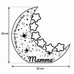 MoonGlow LED-månlampa tänd