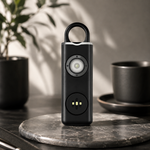 LED-ficklampa på personlarmet