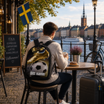 Personlig Ryggsäck med Guldfotbollssko
